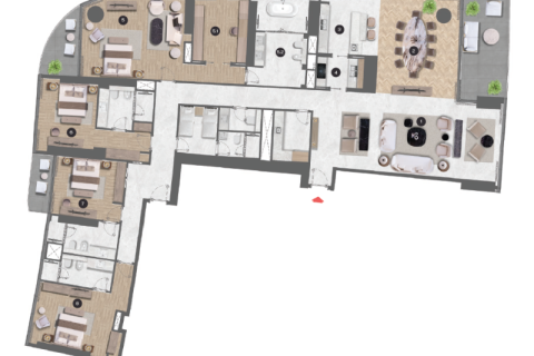 Купить квартиру в Дубай Марина, ОАЭ 1 спальня, 80м2, № 690219 - фото 9