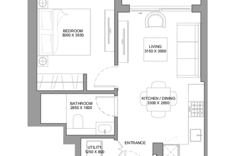 Dubai、UAE にあるマンション販売中 1ベッドルーム、47 m2、No690221 - 写真 6