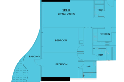 Apartmen di Jumeirah Village Triangle, Dubai, UAE 1 bilik tidur № 690222 - foto 7