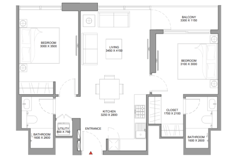 Apartamento para venda em Umm Al Quwain, EAU 1 quarto, 189 m2 № 690220 - foto 4