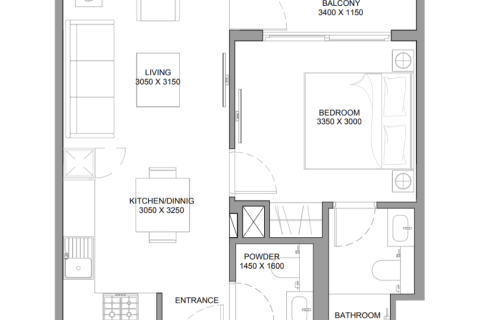Apartamento para venda em Umm Al Quwain, EAU 1 quarto, 189 m2 № 690220 - foto 3