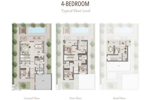 Villa til salgs i Dubai, Emiratene 3 soverom, 450 kvm Nr. 704314 - Foto 9
