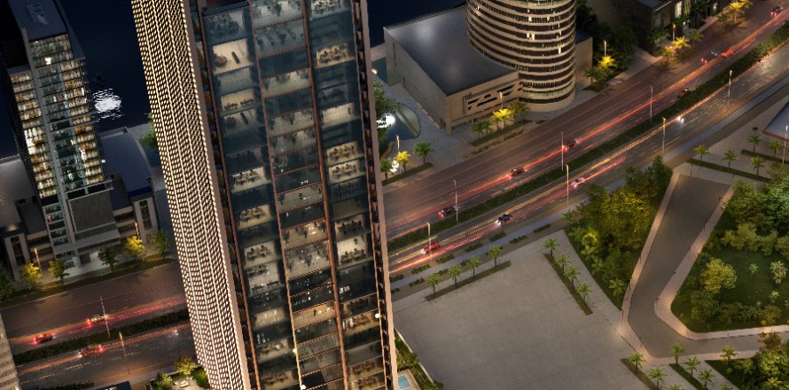 Apartemen di Dubai, UEA 1 ruangan, 221 m2 nomor 694480