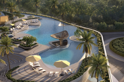 Apartemen di Dubai, UEA 2 kamar tidur, 92 m2 nomor 662143 - foto 4