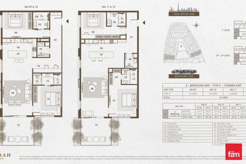 Apartamento para venda em Dubai, EAU 2 quartos, 160.3 m2 № 693204 - foto 6