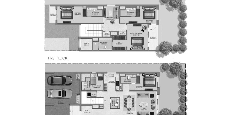 Dubai, UAE의 빌라 침실 4개, 309제곱미터 번호 691918