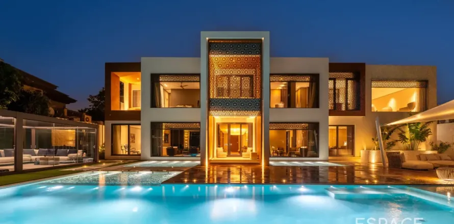 Vila di Palm Jumeirah, Dubai, UAE 5 bilik tidur, 929 meter persegi № 738346