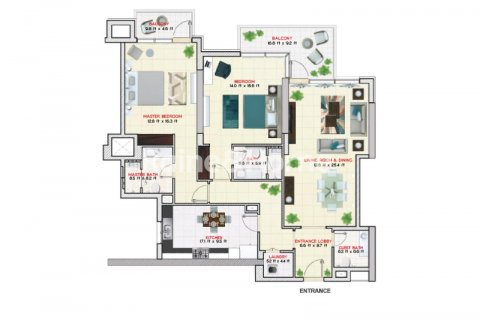 Byt v Downtown Dubai (Downtown Burj Dubai), SAE 2 ložnice, 155.8 m² Č.: 578764 - fotografie 26