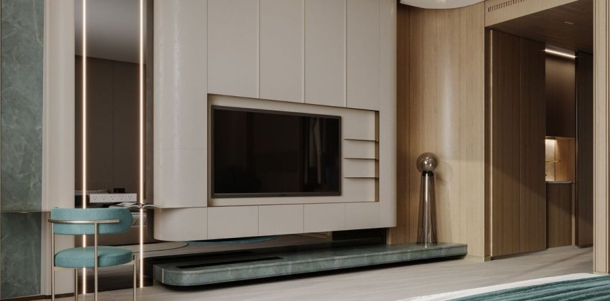 Apartament w Business Bay, Dubai, ZEA 47.6 mkw. nr 622560