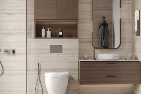 Apartmen di Maritime City, Dubai, UAE 1 bilik, 43 meter persegi № 704402