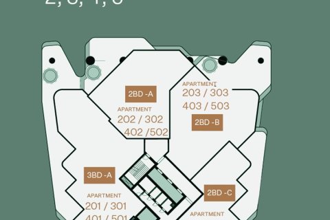 阿联酋 Dubai Business Bay 待售 : 2 卧, 285 平方米 , 编号704398 - 照片 12