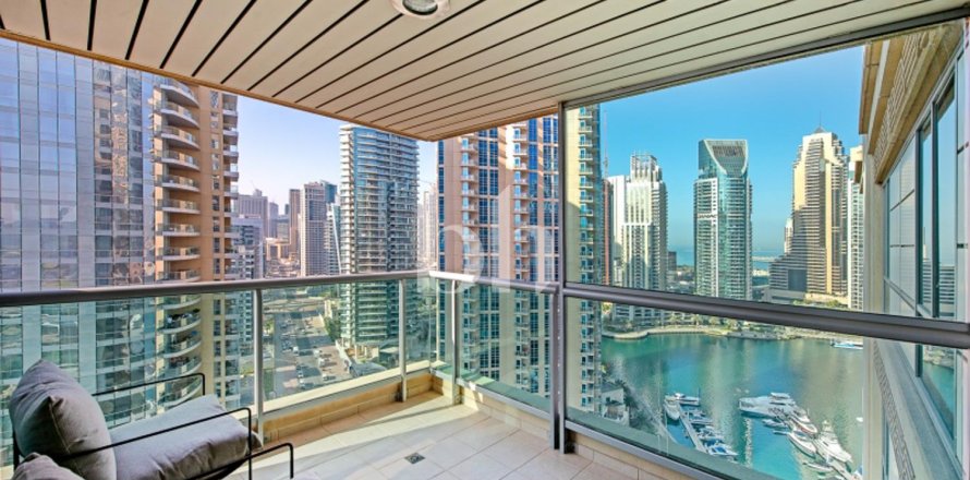 Huoneisto Dubai Marina, Arabiemiraatit 2 makuuhuonetta, 140.38 m2 № 749240