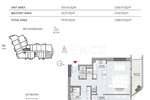 Apartmen di Dubai, UAE 3 bilik tidur, 206 meter persegi № 652906 - foto 19