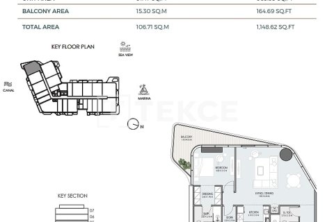 Apartmen di Dubai, UAE 3 bilik tidur, 206 meter persegi № 652906 - foto 23