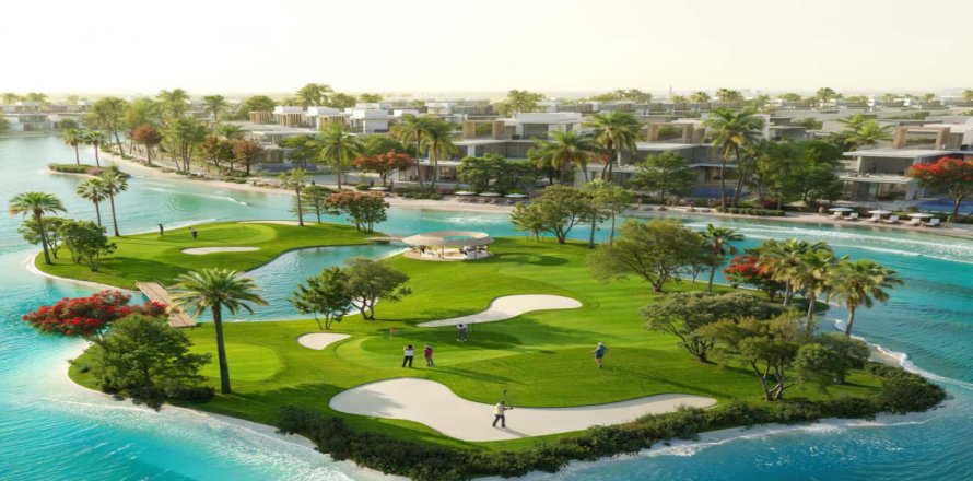 Townhouse di The World Islands, Dubai, UEA 4 kamar tidur, 144 m2 nomor 717816