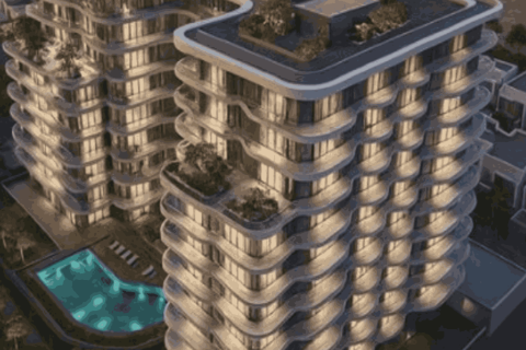 Apartmen di Dubai South (Dubai World Central), UAE 1 bilik tidur, 65 meter persegi № 728422