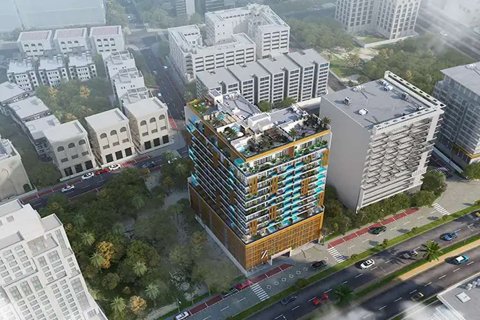 Apartament de vânzare în Jumeirah Village Circle, Dubai, EAU 1 cameră, 37 mp.  №728426 - poză 13