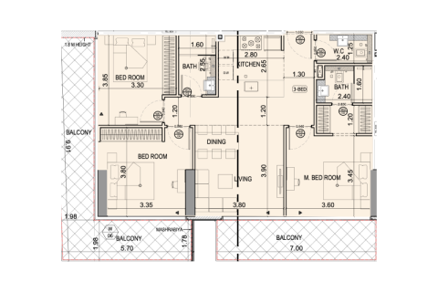 Appartement à vendre à Jumeirah Village Circle, Dubai, EAU 1 chambre, 55 m2 № 732566 - photo 6