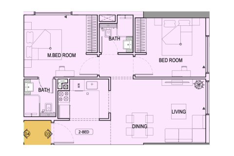 Apartamento para venda em Jumeirah Village Circle, Dubai, EAU 1 quarto, 58 m2 № 732563 - foto 5