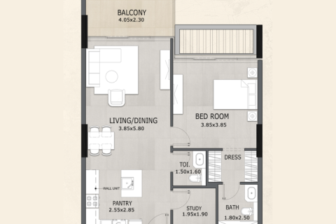 Купити квартиру в Al Furjan, Дубай, ОАЕ 1 кімната, 39м2, № 732564 - фото 13