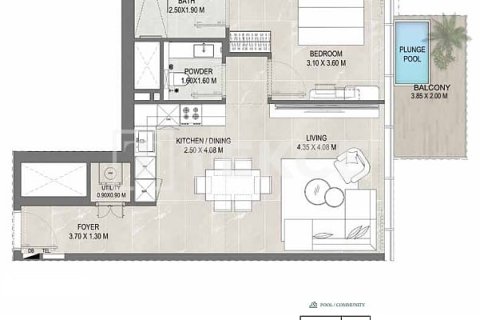 Apartment sa Dubai, UAE 2 silid-tulugan, 111 sq.m. № 762868 - larawan 28