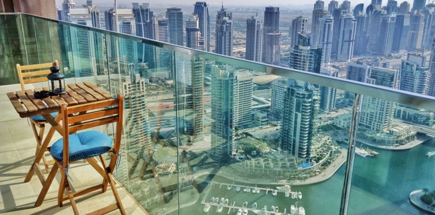 Appartamento a Dubai Marina, Dubai, EAU 1 camera da letto, 80.7 mq. № 753287