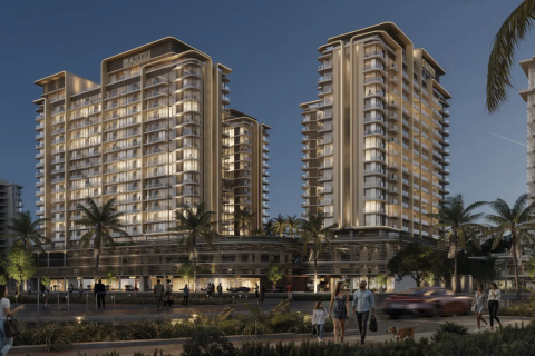 Apartmen di Dubai, UAE 1 bilik tidur, 60 meter persegi № 693806