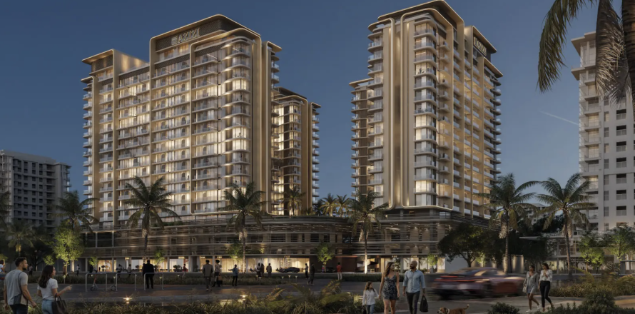 Apartmen di Dubai, UAE 1 bilik tidur, 60 meter persegi № 693806