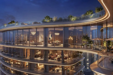 Apartmen di Dubai, UAE 1 bilik tidur, 50 meter persegi № 693805 - foto 4