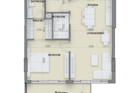 Apartment in Discovery Gardens, Dubai, UAE 1 room, 33 sq.m. № 732578 - photo 4