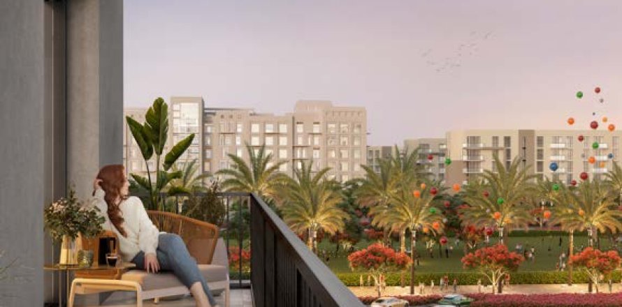 Leilighet i Town Square, Dubai, Emiratene 1 soverom, 61 kvm nr. 732583