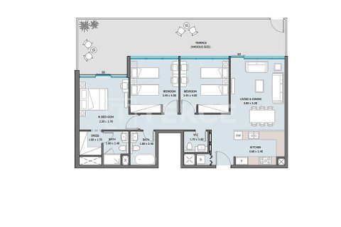 Купить квартиру в Masdar City, Абу-Даби, ОАЭ 4 комнаты, 140м2, № 701825 - фото 20