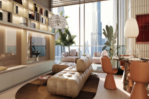 آپارتمان برای فروش در  Downtown Dubai (Downtown Burj Dubai)، Dubai، امارات متحده عربی  2 خوابه ، 129 متر مربع ، شماره 707771 - تصویر 5