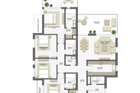 آپارتمان برای فروش در  Maryam Island، Sharjah، امارات متحده عربی  97 متر مربع ، شماره 689893 - تصویر 8