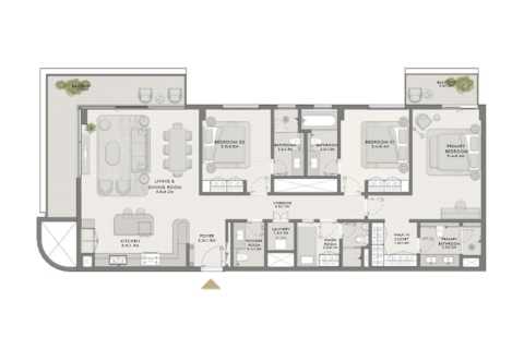 Apartament na sprzedaż w Umm Suqeim, Dubai, ZEA 1 sypialnia, 67 mkw., nr 689896 - zdjęcie 10