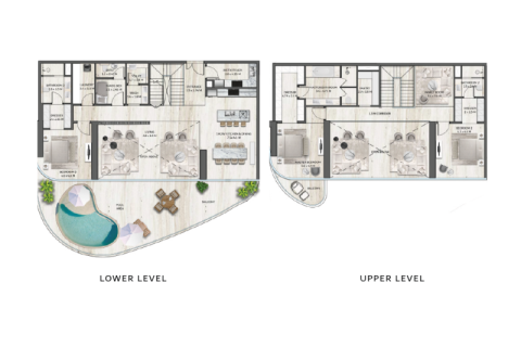 آپارتمان برای فروش در  Palm Jumeirah، Dubai، امارات متحده عربی  2 خوابه ، 156 متر مربع ، شماره 689897 - تصویر 11