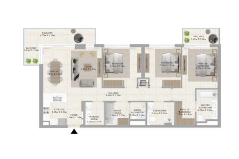 Lakás itt: Dubai Hills Estate, EAE, 1 hálószoba, 67 m², azonosító: 689895 - fénykép 5