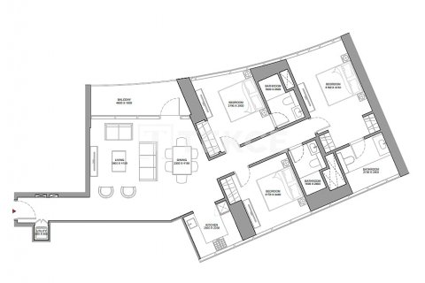 Byt v Dubai, SAE 1 ložnice, 77 m² Č.: 583116 - fotografie 17