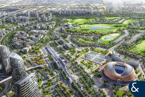 Řadový dům v Jumeirah Golf Estates, Dubai, SAE 3 ložnice, 319 m² Č.: 666626 - fotografie 3