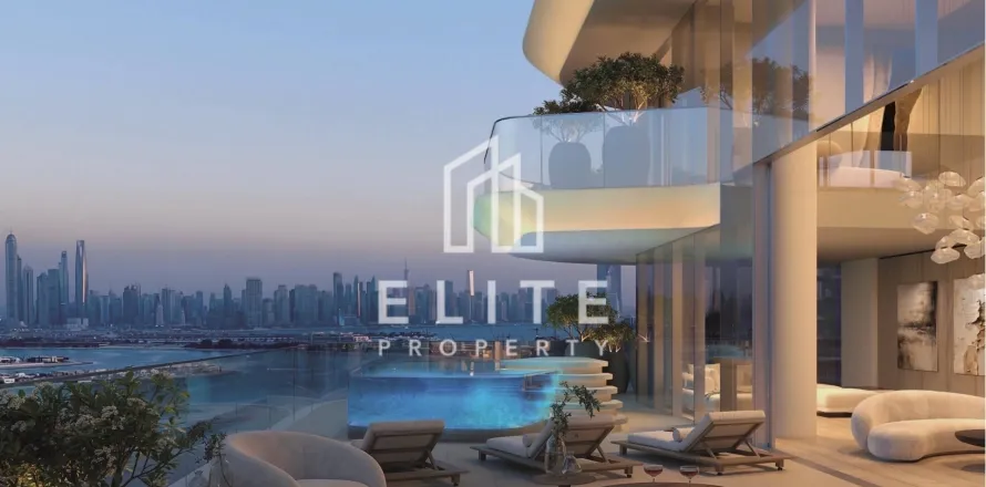 Apartmen di Dubai, UAE 1 bilik tidur, 128 meter persegi № 646510