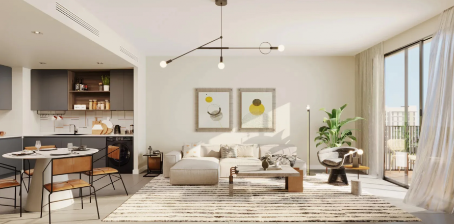 Appartamento a Abu Dhabi, EAU 2 camere da letto, 74 mq. № 729686
