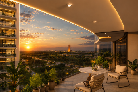 Apartament në Ras Al Khaimah, Emiratet e Bashkuara Arabe 1 dhomë gjumi, 56.7 m2. № 693651