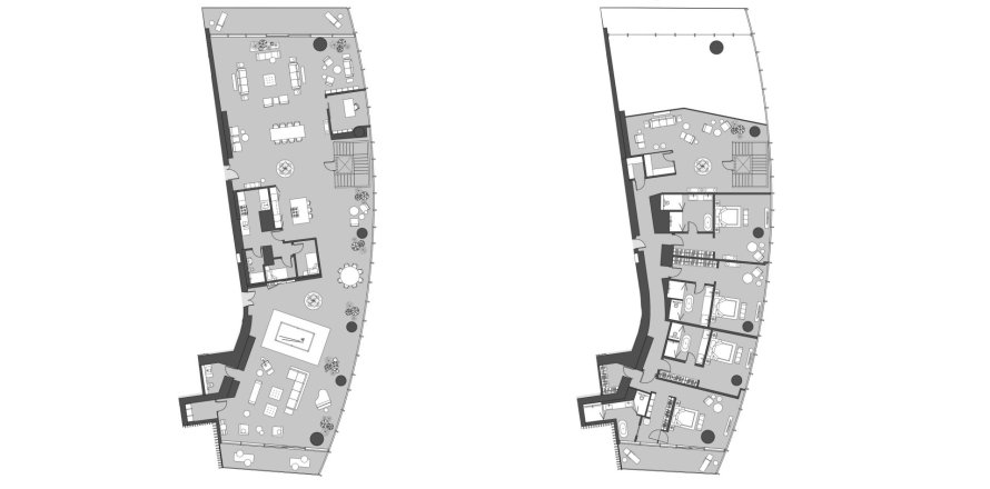 Apartment sa SIX SENSES RESIDENCES sa Dubai Marina, UAE 4 silid-tulugan, 935.02 sq.m. № 448138