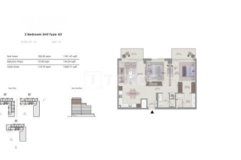 Apartamento en venta en Mina Rashid, Dubai, EAU 3 dormitorios, 225 m2 № 680533 - foto 18