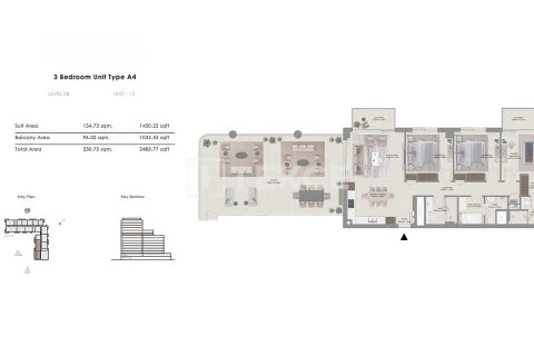 Apartament në Mina Rashid, Dubai, Emiratet e Bashkuara Arabe 2 dhoma gjumi, 122 m2. № 680532 - Foto 23