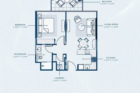 Apartament në Dubai, Emiratet e Bashkuara Arabe 3 dhoma gjumi, 153 m2. № 680535 - Foto 22
