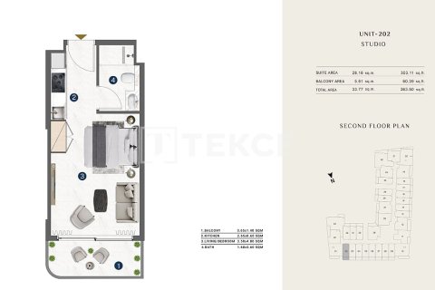 Apartament de vânzare în Al Wasl, Dubai, EAU 1 dormitor, 56 mp.  №730798 - poză 22