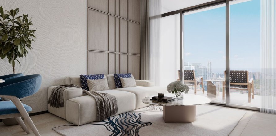 Пәтер Дубай, БАӘ-да 2 жатын бөлмелер, 104.8 м² № 694001