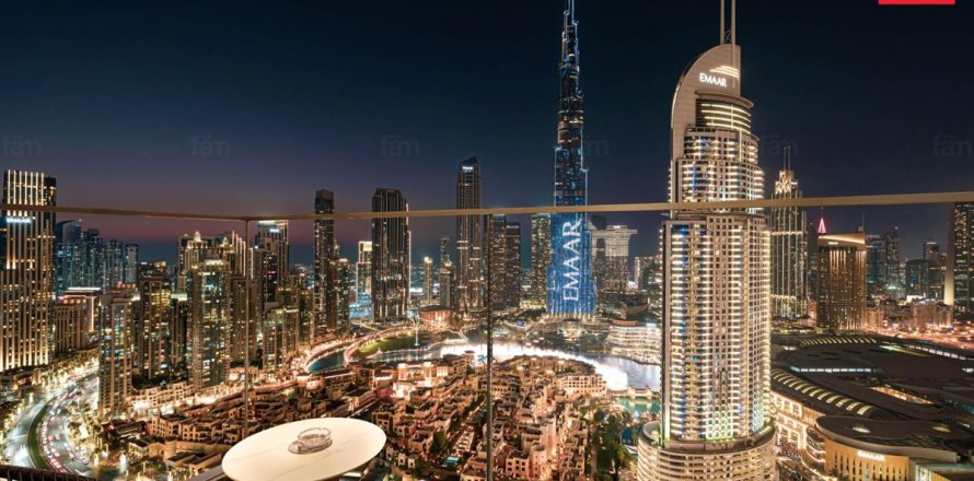 Пәтер Даунтаун Дубай (Даунтаун Бурдж Дубай), БАӘ-да 2 жатын бөлмелер, 89.1 м² № 693998