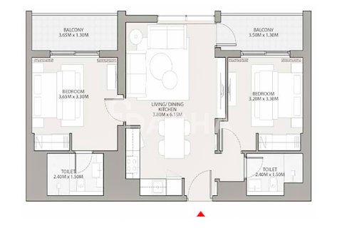 Appartement à vendre à  Mohammed Bin Rashid City, Dubai, EAU 2 chambres, 75 m2 № 706944 - photo 15